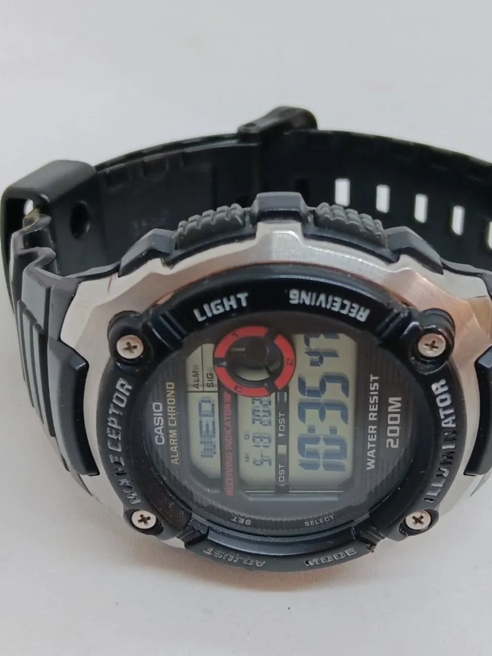 Casio Waveceptor WV200A-1AV [3140] Men's 45mm Digital Atomic World Time Watch